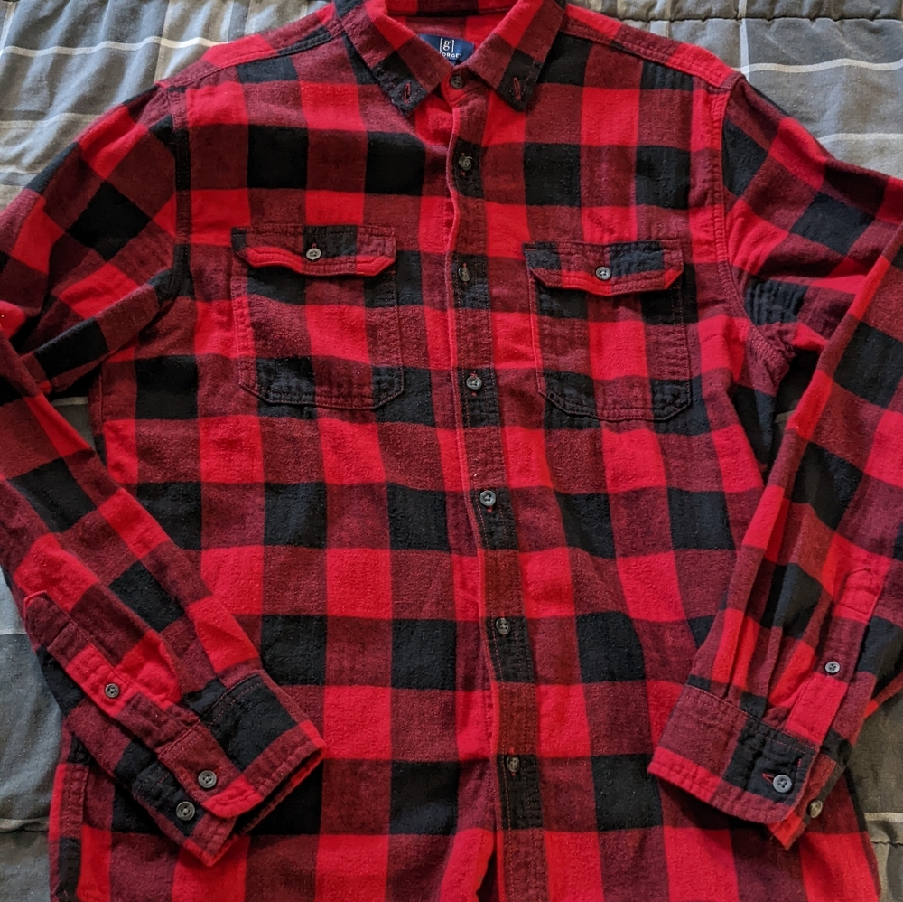 George Plaid Flannel Shirt